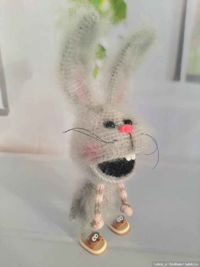 Заяц Степка — Авторские игрушки (фото 9)