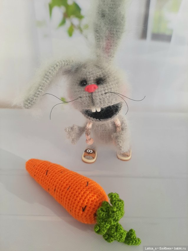 Заяц Степка — Авторские игрушки (фото 2)