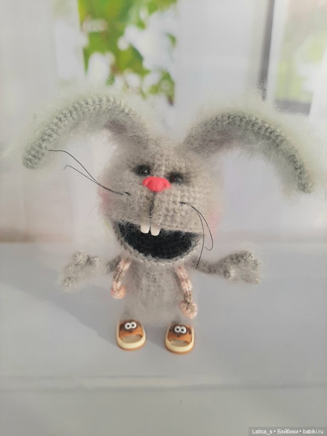 Заяц Степка — Авторские игрушки (фото 5)