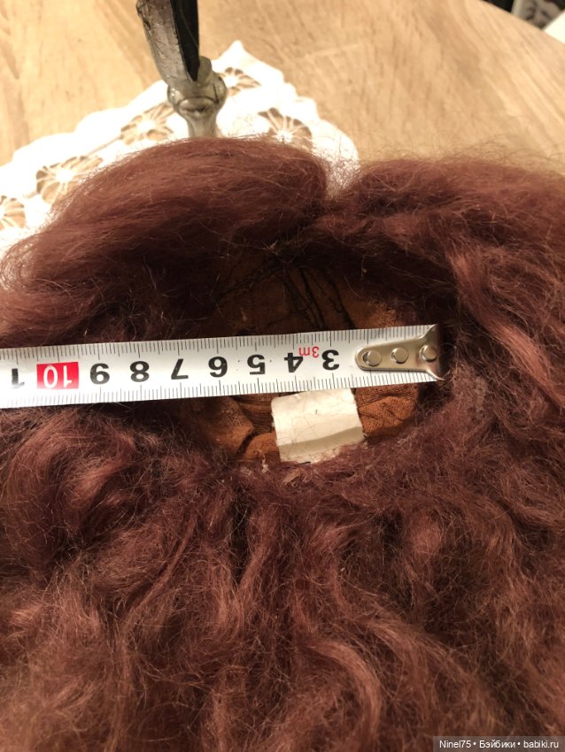 Паричек из мохера — Другое для антикварных кукол (фото 6)