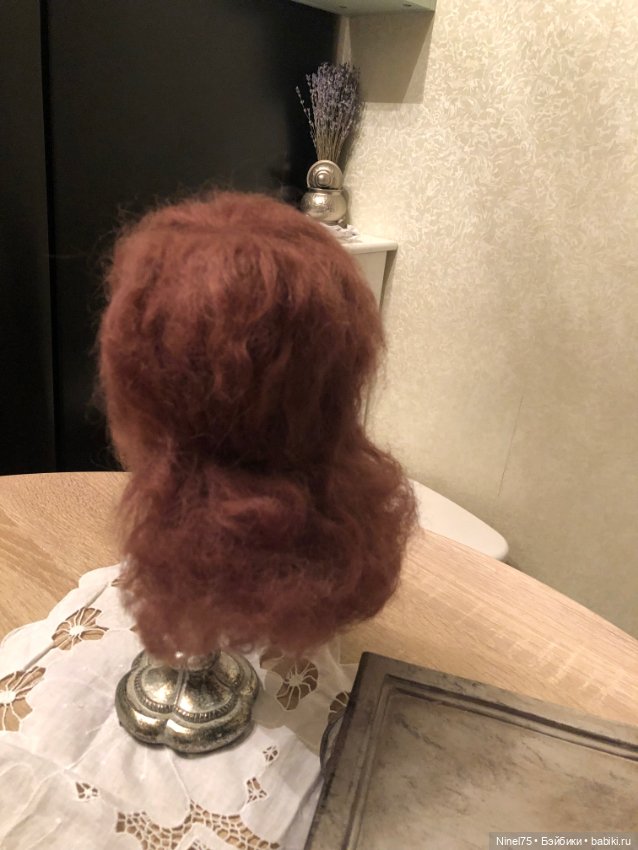 Паричек из мохера — Другое для антикварных кукол (фото 2)