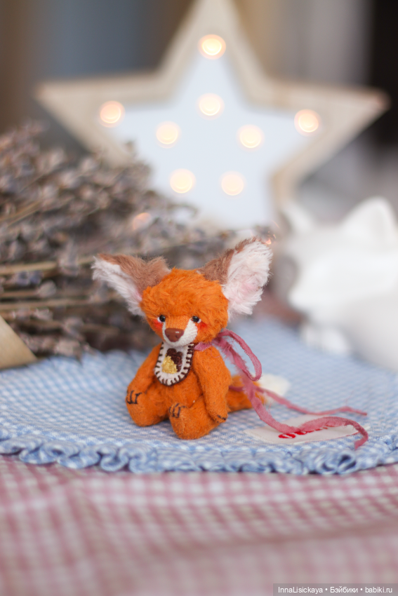 Крошка лисТедди — Авторские игрушки (фото 2)