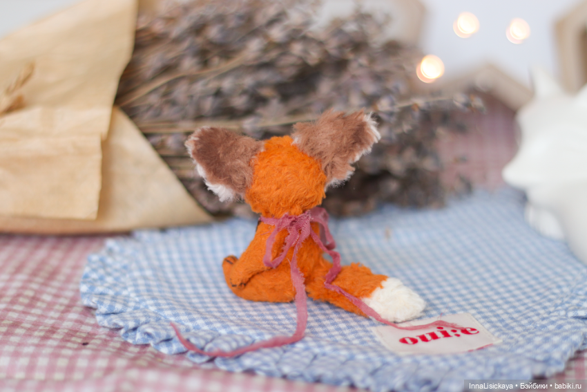 Крошка лисТедди — Авторские игрушки (фото 4)
