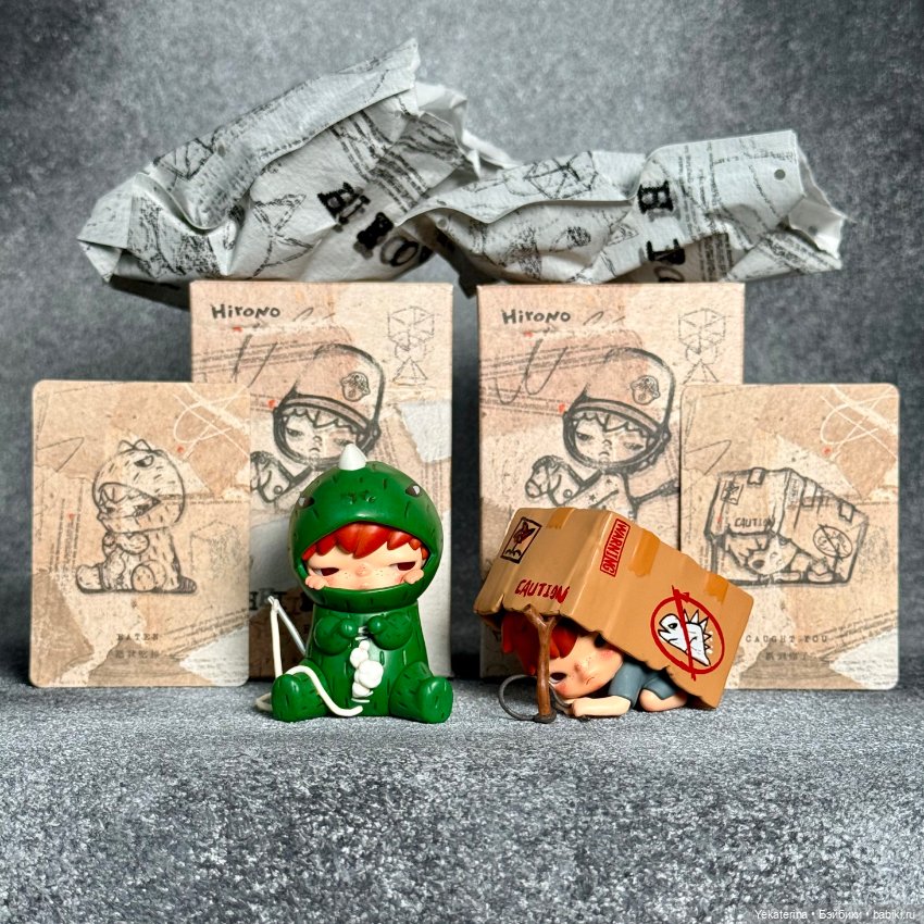 Pop mart Hirono Echo 2 — Коллекционные фигурки (фото 2)