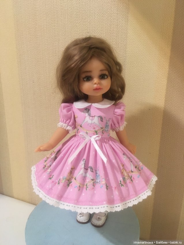 Paola Reina (21 см) платье с лошадками