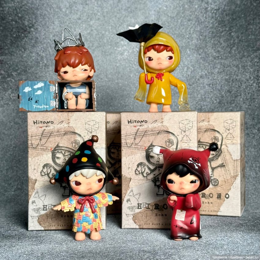 Pop mart Hirono Echo 2 — Коллекционные фигурки