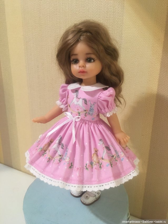 Paola Reina (21 см) платье с лошадками (фото 2)