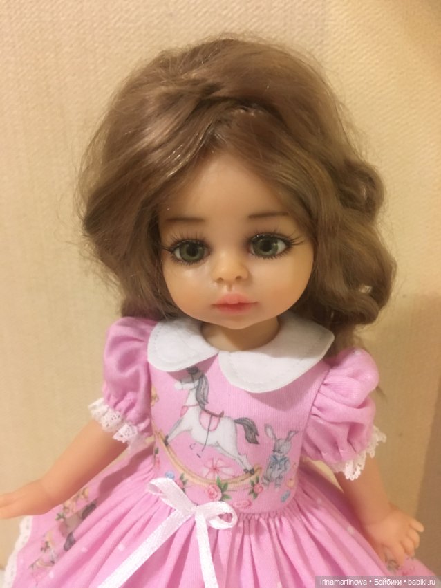 Paola Reina (21 см) платье с лошадками (фото 3)