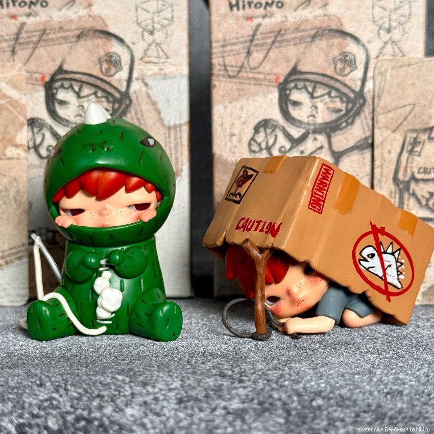 Pop mart Hirono Echo 2 — Коллекционные фигурки (фото 3)