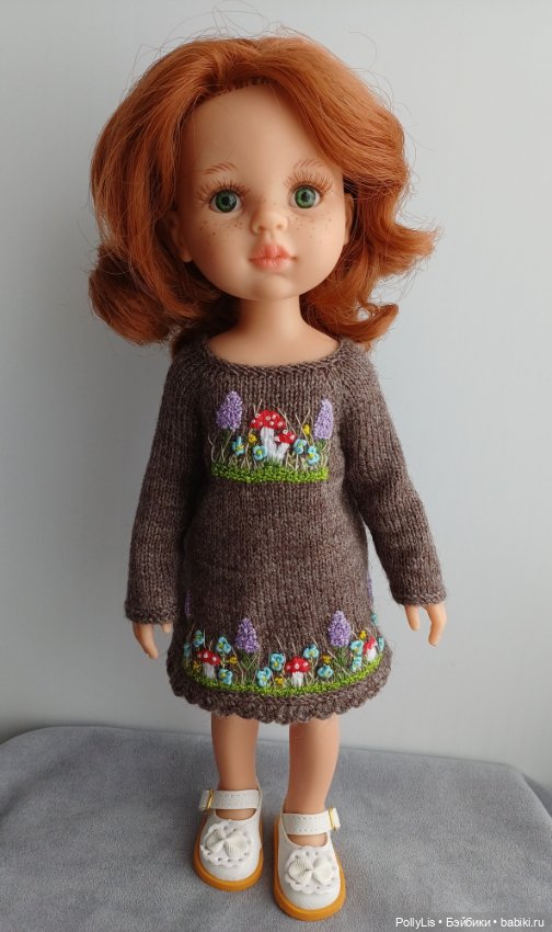 Одежда с ручной вышивкой для Паола Рейна Paola Reina