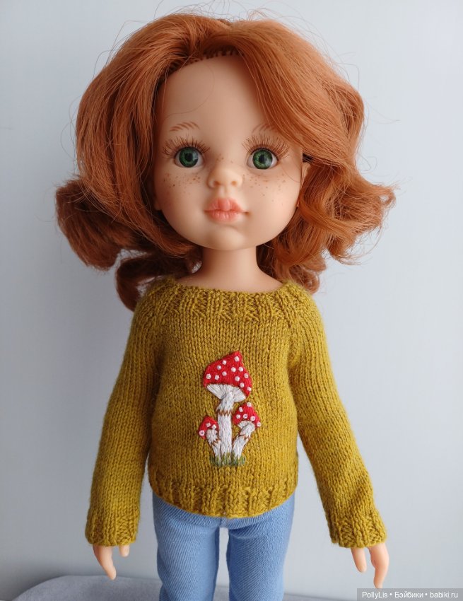 Кофточка с мухоморами для Паола Рейна Paola Reina