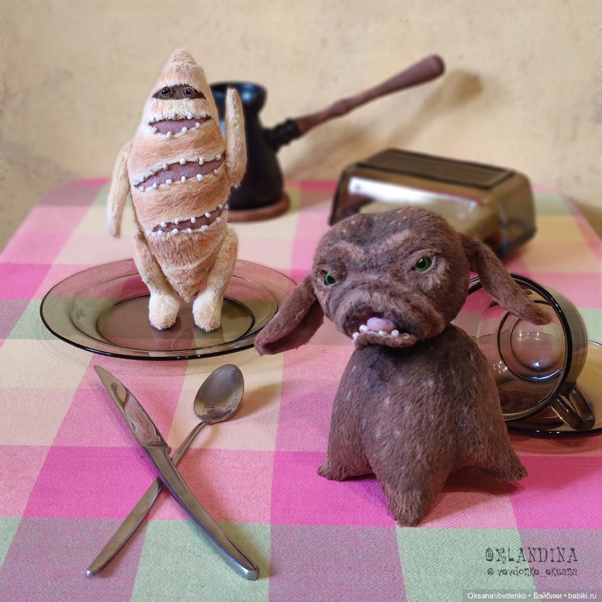 Кофеёки тедди-монстрик от Орландины (фото 3)