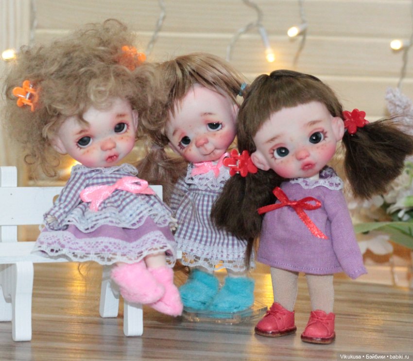 Малышка ручной работы обитсу obitsu11 (фото 8)