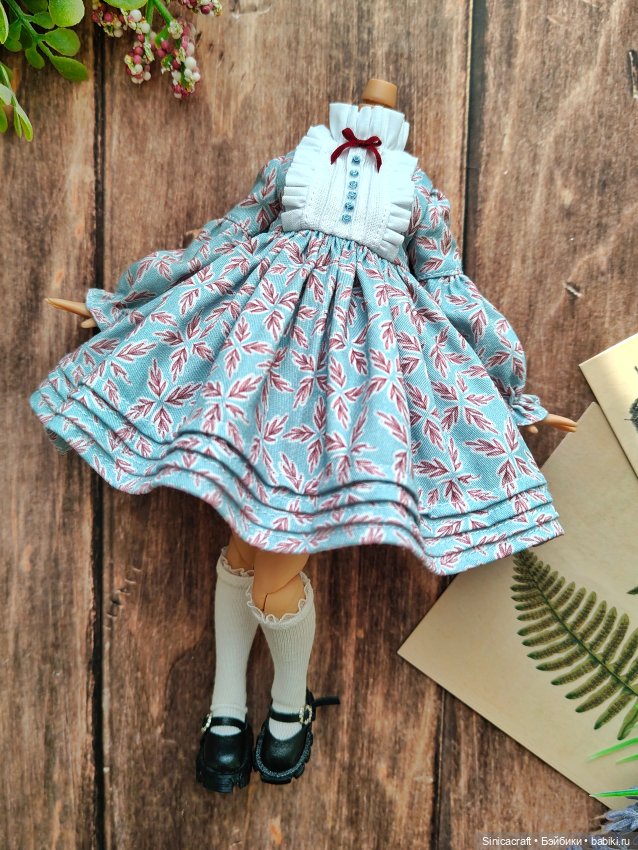 Одежда для кукол 1/6 (Blythe, Pullip, Landoudou, Monsterhigh, Poppy Parker) - платье