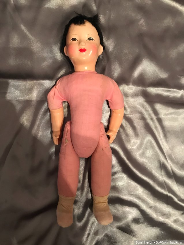 Антикварная пресс опилочная кукла (фото 3)