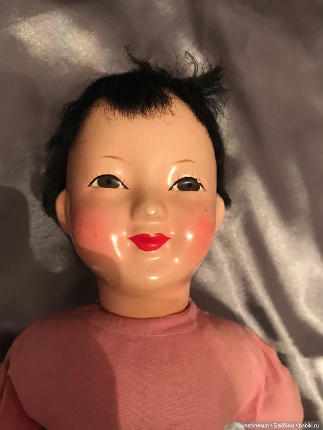 Антикварная пресс опилочная кукла (фото 8)