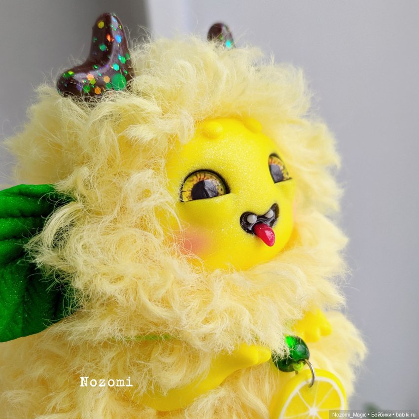 Лесной дух Лимончик — Авторские игрушки (фото 4)
