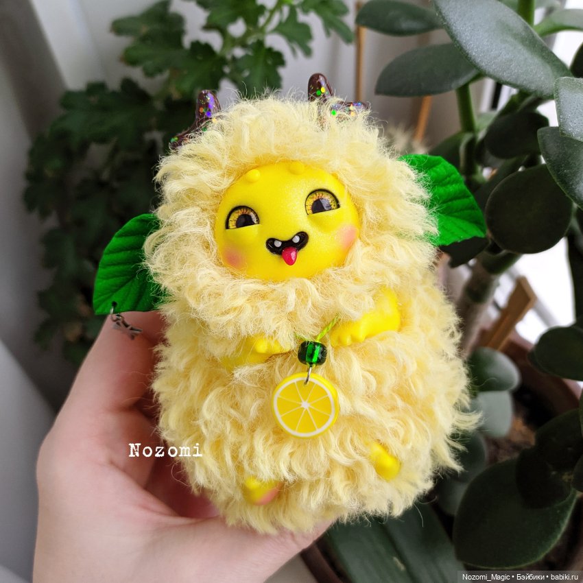 Лесной дух Лимончик — Авторские игрушки