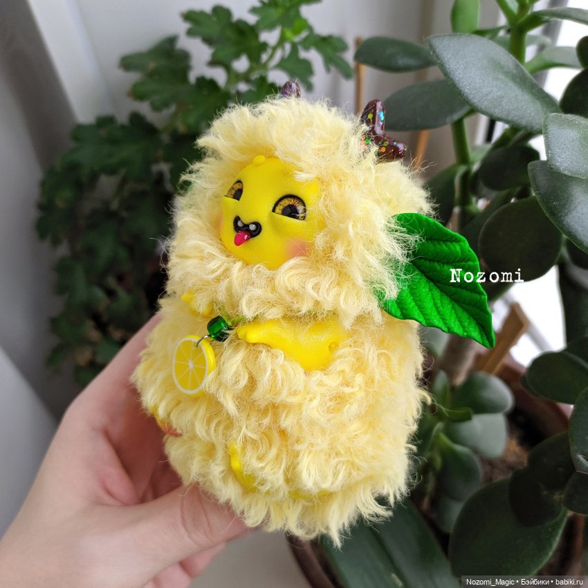 Лесной дух Лимончик — Авторские игрушки (фото 3)