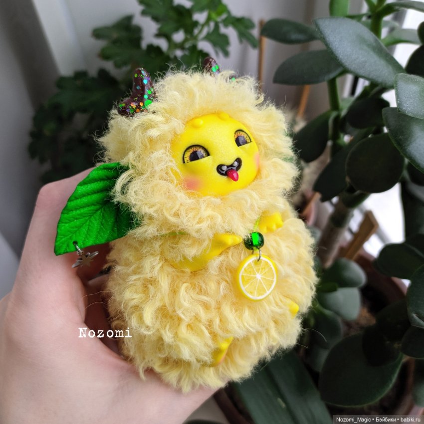 Лесной дух Лимончик — Авторские игрушки (фото 2)