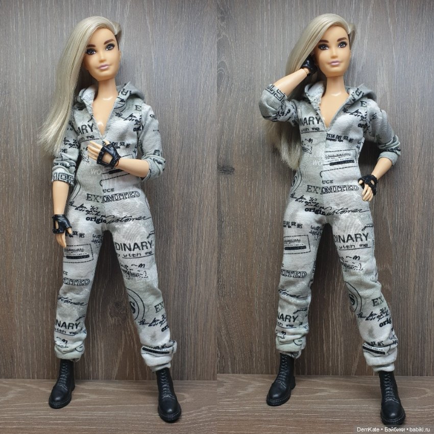 Комбинезон на Барби пышку