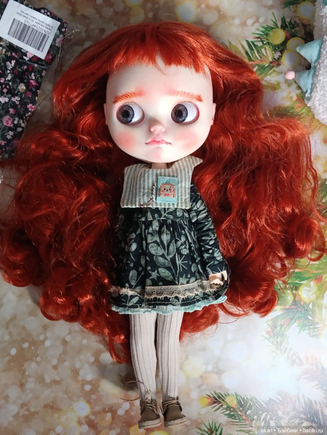 Блайз Ооак рыжее чудо — ООАК (кастом куклы) (фото 4)