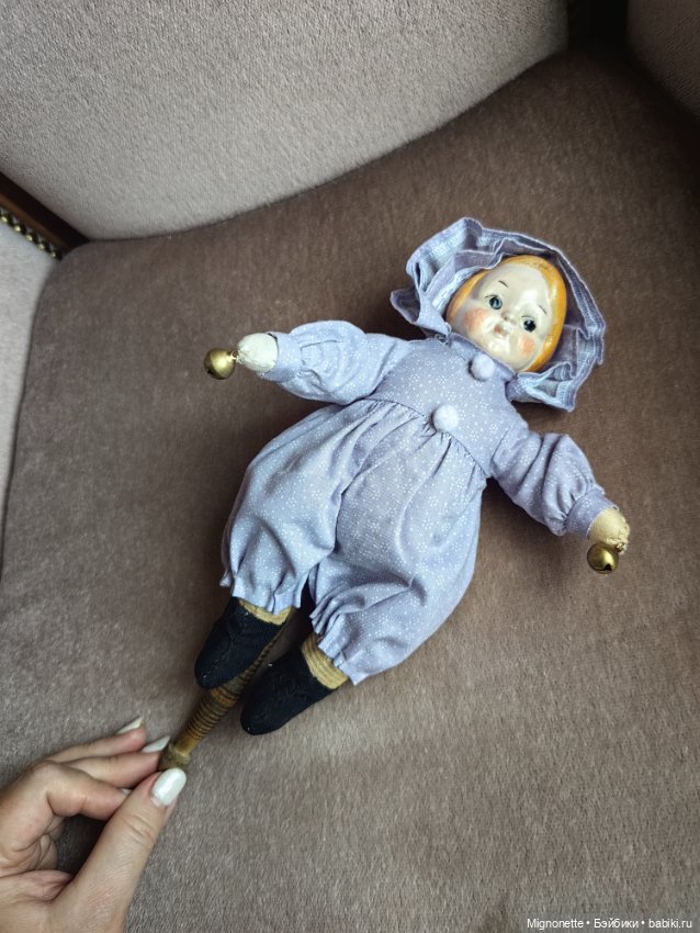 Куколка - погремушка, маротте (фото 7)