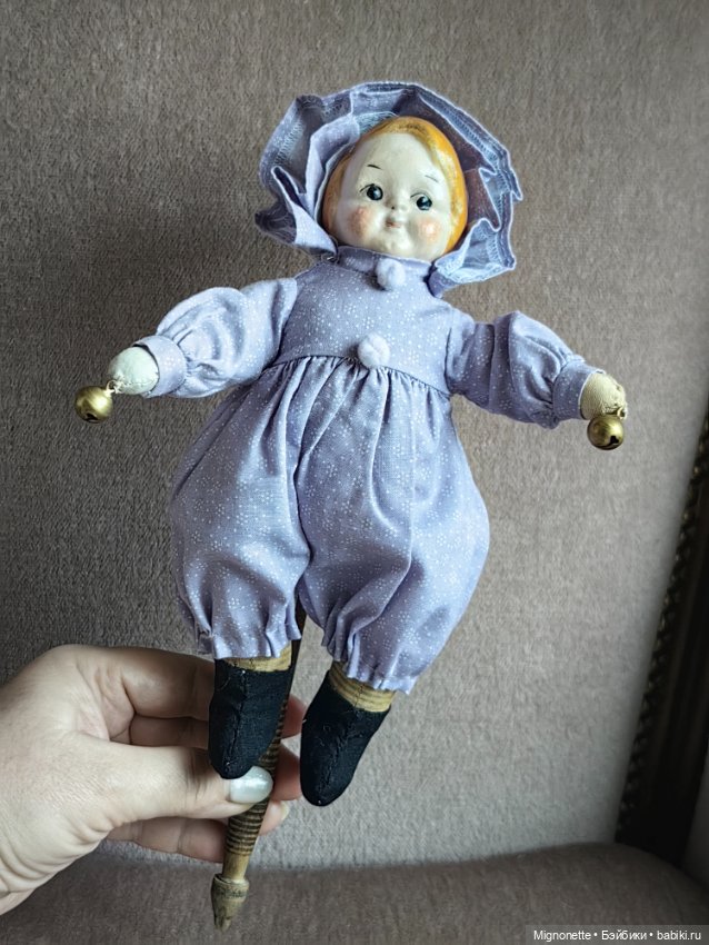 Куколка - погремушка, маротте (фото 5)