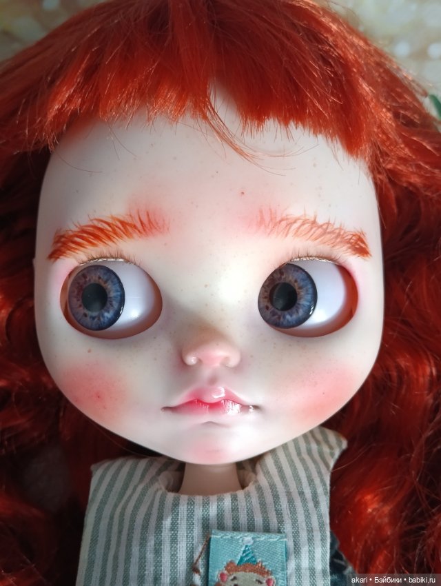 Блайз Ооак рыжее чудо — ООАК (кастом куклы) (фото 5)