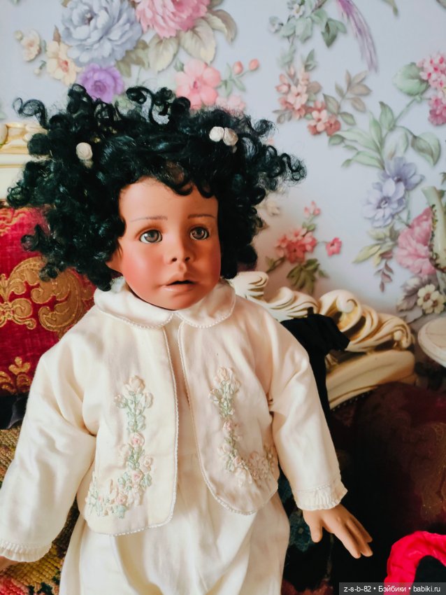Очень красивая мулатка — Фарфоровые куклы (фото 4)
