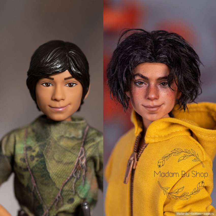 ООАК подросток на основе куклы Питера Пена (фото 3)