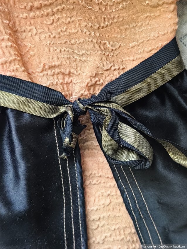 Платье для антикварной куклы, старинное (фото 2)