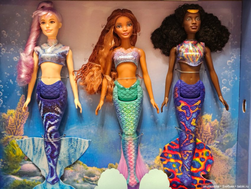 Сет из 3х сестёр русалочек (фото 6)