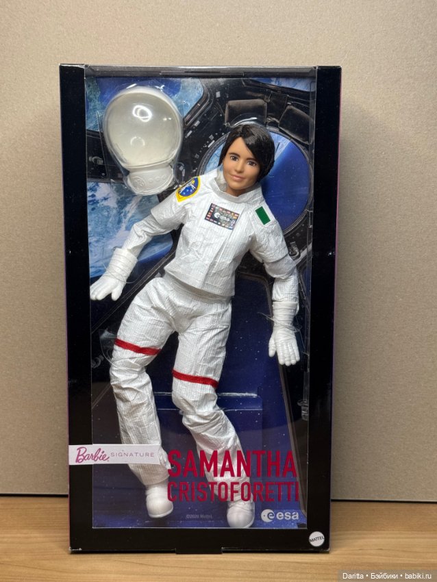 Кукла Barbie Samantha Cristoforetti (Барби Саманта Кристофоретти)