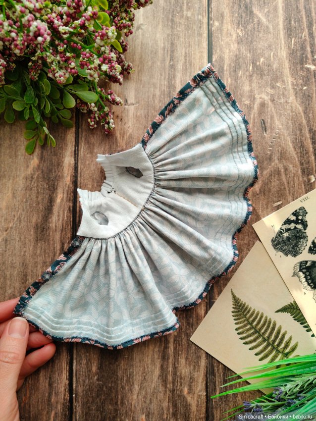 Одежда для кукол 1/6 (Blythe, Pullip, Landoudou, Monsterhigh, Poppy Parker) - платье 3 (фото 4)