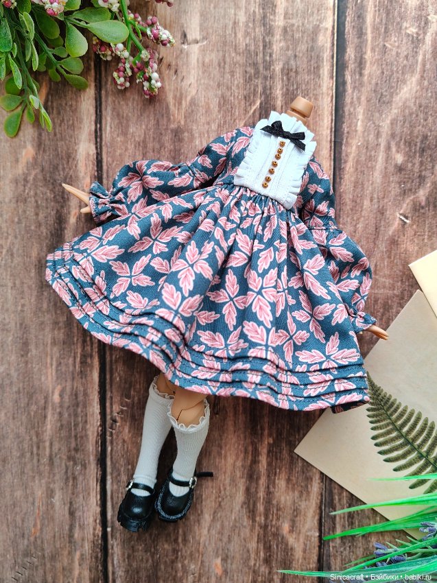 Одежда для кукол 1/6 (Blythe, Pullip, Landoudou, Monsterhigh, Poppy Parker) - платье 3