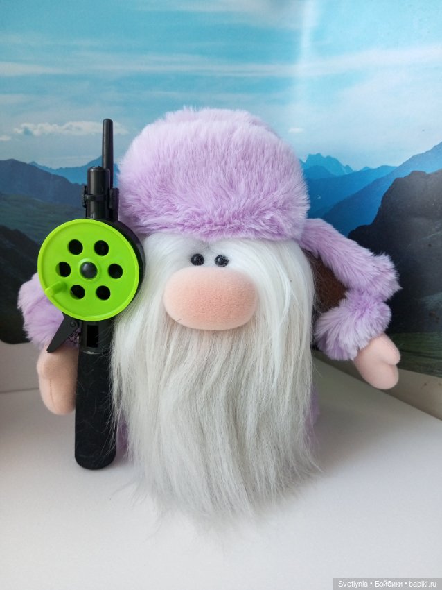 Банщик Кузьмич и рыбаки — Авторские игрушки (фото 3)