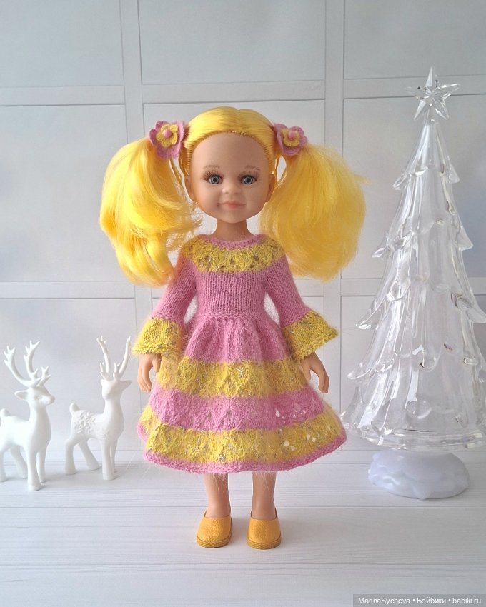 Платье для куклы Паола Рейна