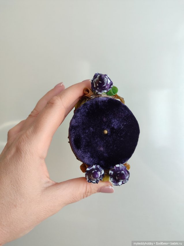 Пуфик, стул, оттоманка мухоморы фиалетовая (фото 7)