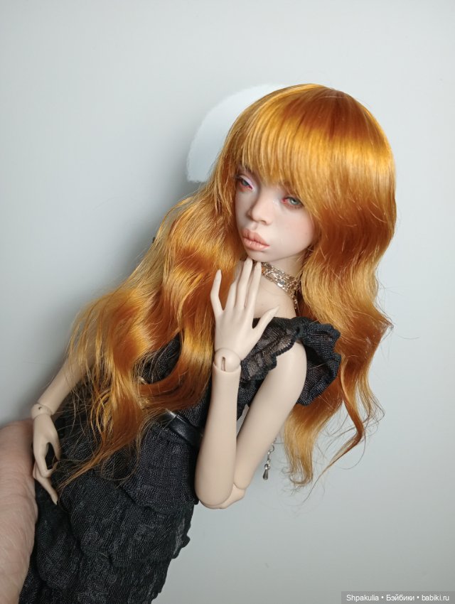 Парик на кукол от Popovy sisters, Лосевой и др (фото 3)