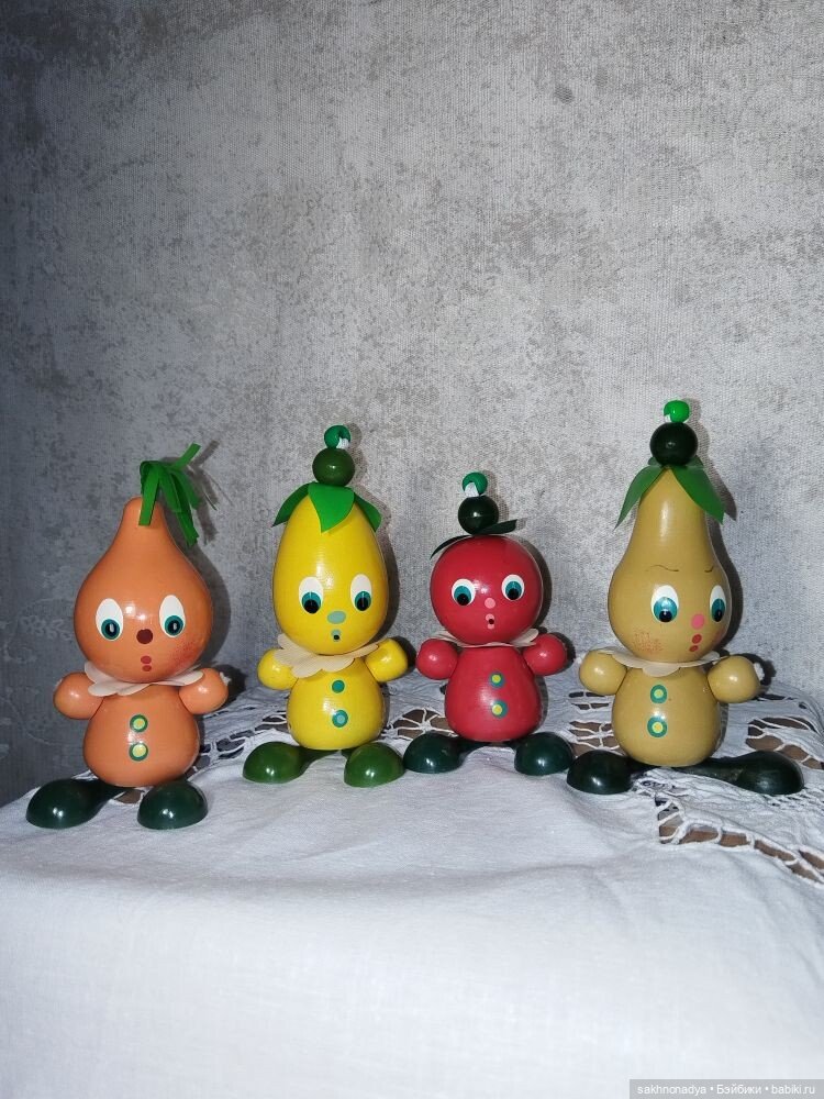 Персонажи из сказки о Чиполлино