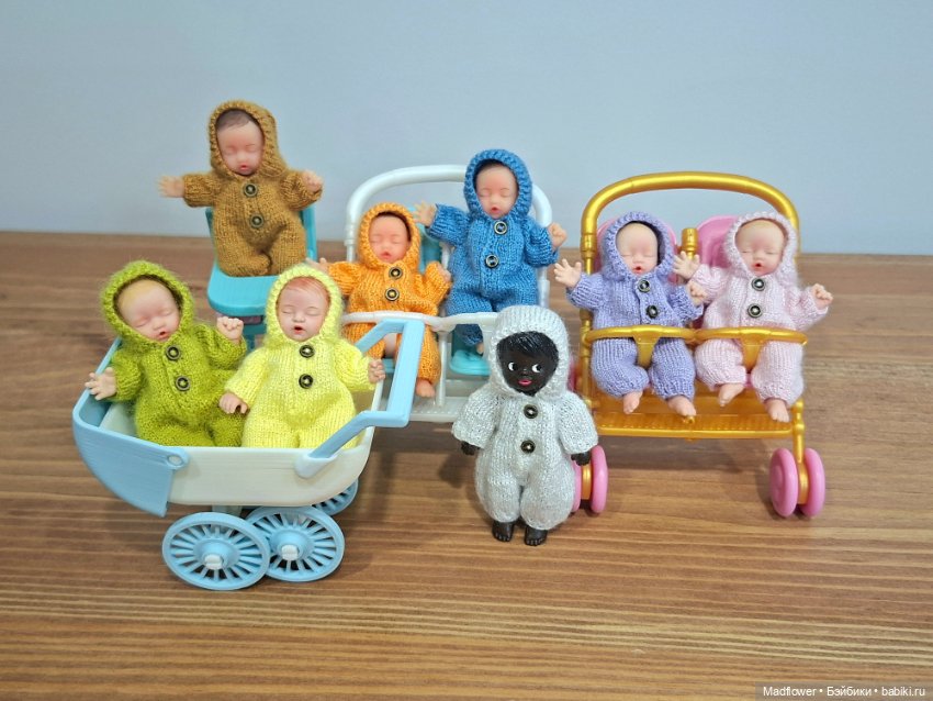 Одежда для пупсов 7 см Zuru My Mini Baby