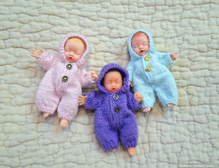 Одежда для пупсов 7 см Zuru My Mini Baby (фото 7)
