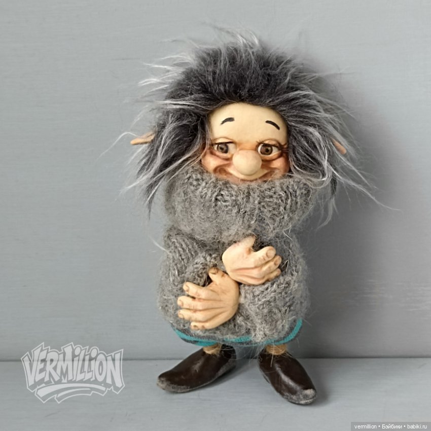 Лесной Эльф Сильвестр — Авторские куклы (фото 2)