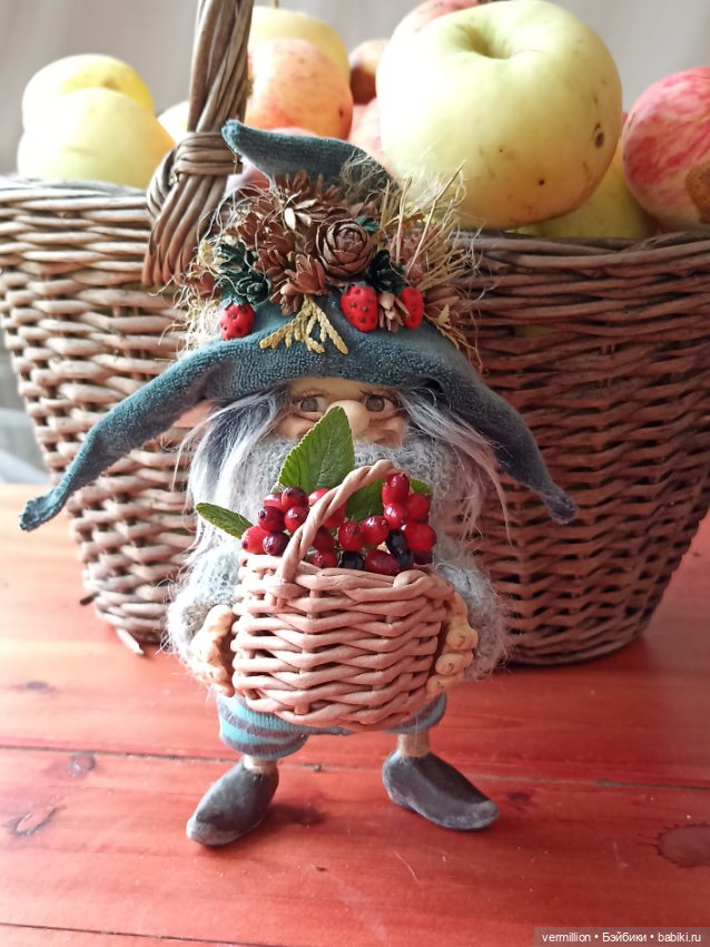 Лесной Эльф Сильвестр — Авторские куклы (фото 7)