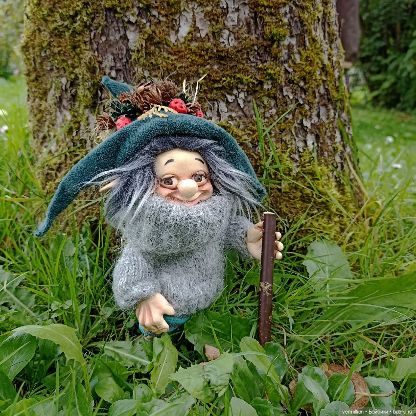 Лесной Эльф Сильвестр — Авторские куклы (фото 6)