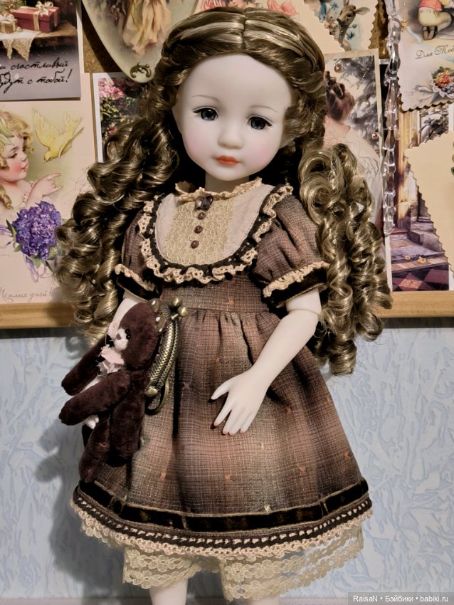 Платье для куклы Ruby red (фото 3)