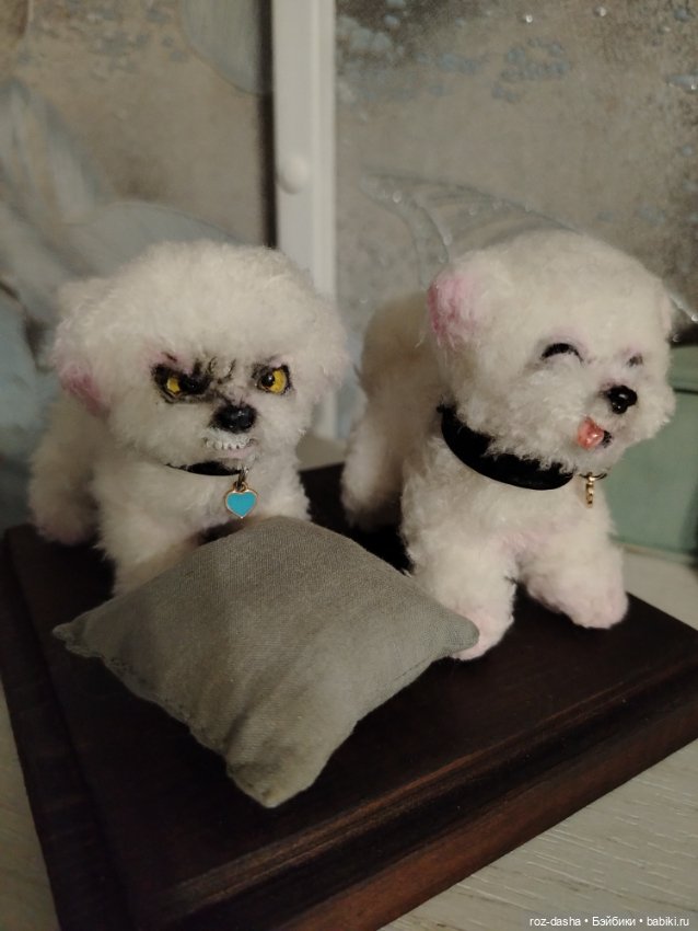 Собачка Бишон-фризе — Авторские игрушки