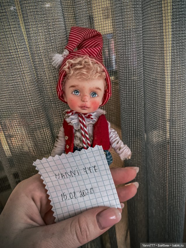 ООАК Буратино — ООАК (кастом куклы) (фото 4)