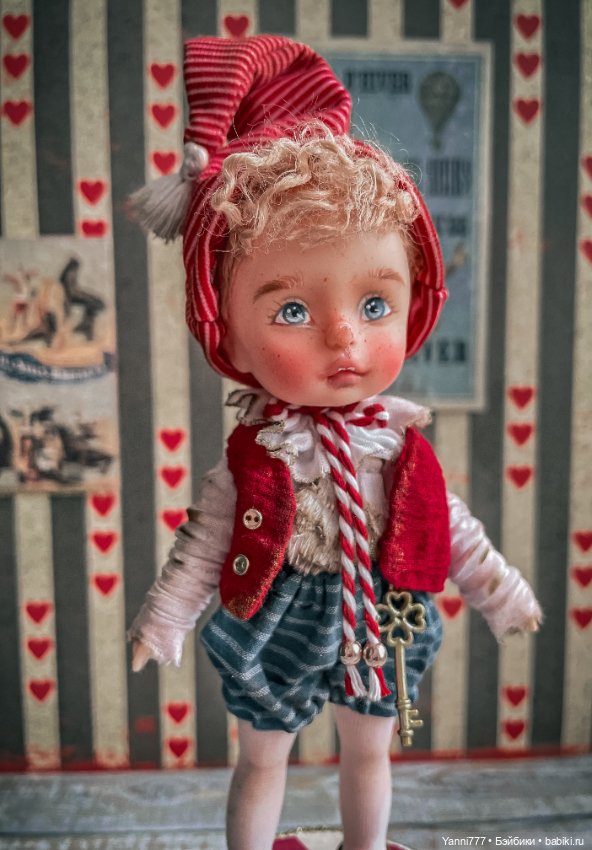 ООАК Буратино — ООАК (кастом куклы) (фото 3)